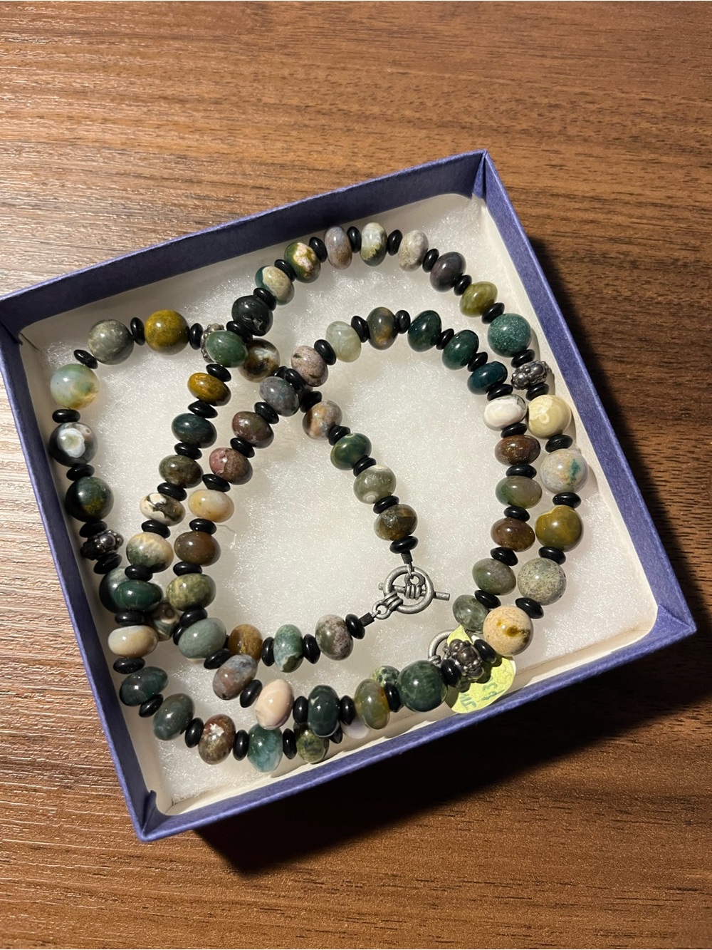 Handmade necklace and bracelet